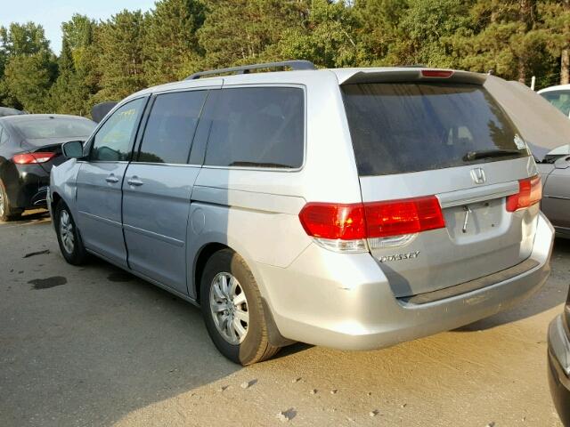 5FNRL3H40AB043859 - 2010 HONDA ODYSSEY SILVER photo 3