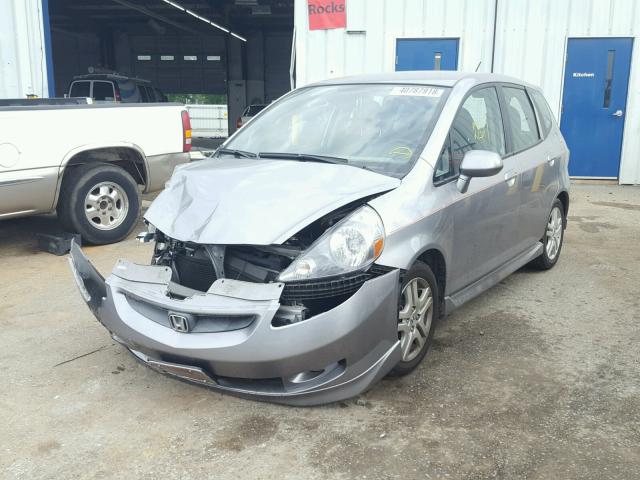 JHMGD38657S049933 - 2007 HONDA FIT S 银色 照片 2