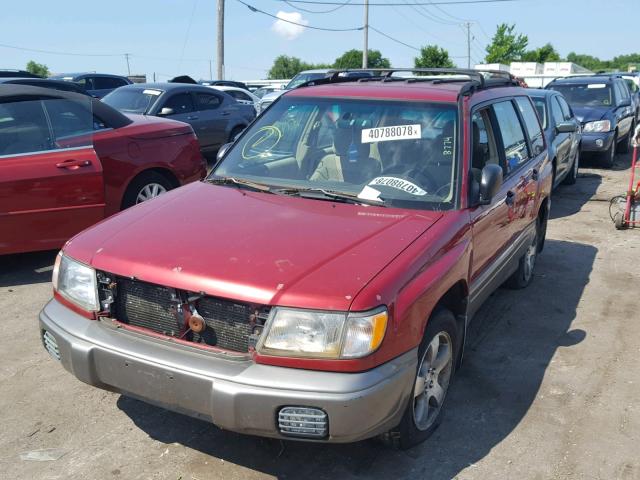 JF1SF6553XH701731 - 1999 SUBARU FORESTER S 红色 照片 2