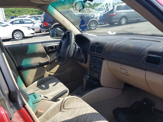 JF1SF6553XH701731 - 1999 SUBARU FORESTER S 红色 照片 5