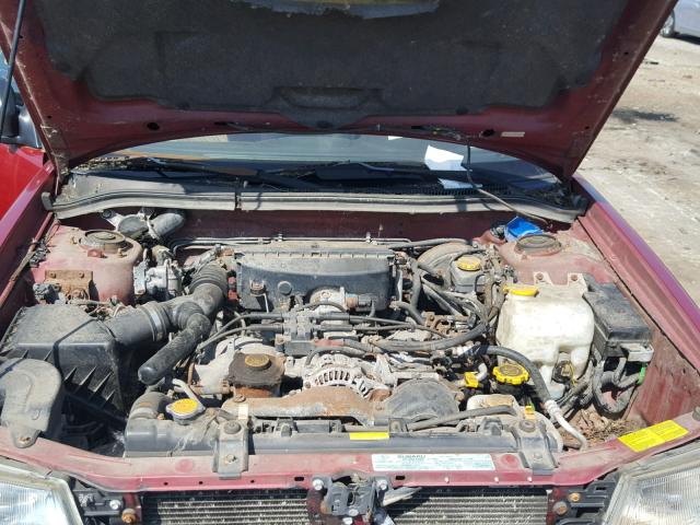 JF1SF6553XH701731 - 1999 SUBARU FORESTER S 红色 照片 7