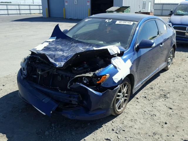 JTKDE167180253023 - 2008 SCION TC BLUE photo 2