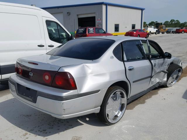 2G1WF52E339388746 - 2003 CHEVROLET IMPALA 灰色 照片 4