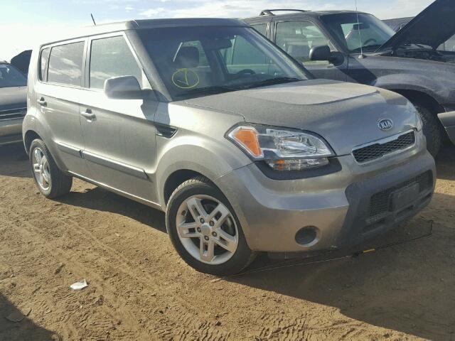 KNDJT2A23B7335142 - 2011 KIA SOUL + GRAY photo 1