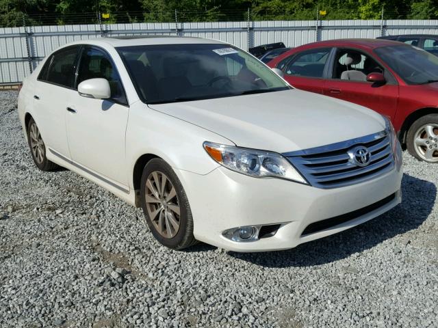 4T1BK3DB0CU465936 - 2012 TOYOTA AVALON BAS WHITE photo 1