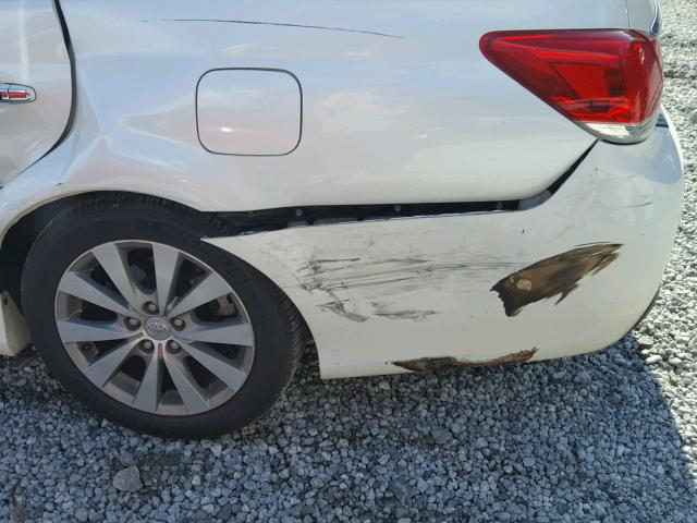 4T1BK3DB0CU465936 - 2012 TOYOTA AVALON BAS WHITE photo 10