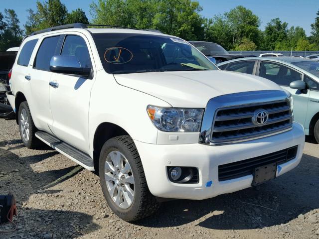 5TDDY5G18CS065217 - 2012 TOYOTA SEQUOIA PL WHITE photo 1