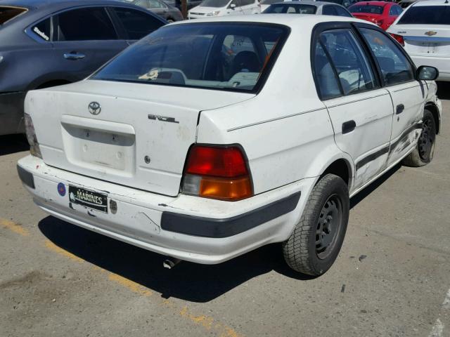 JT2BC52LXT7048968 - 1996 TOYOTA TERCEL DX WHITE photo 4