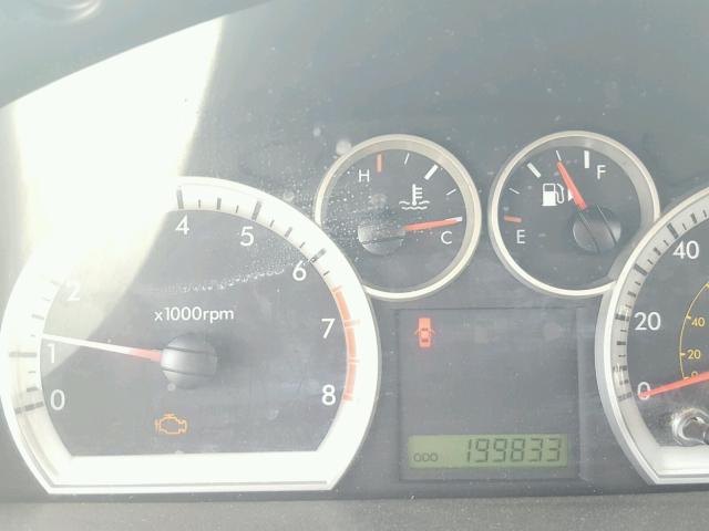 KL1TD66E79B681628 - 2009 CHEVROLET AVEO LS WHITE photo 8