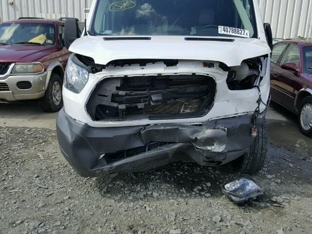 1FTBW2CM0HKA00615 - 2017 FORD TRANSIT T- WHITE photo 9