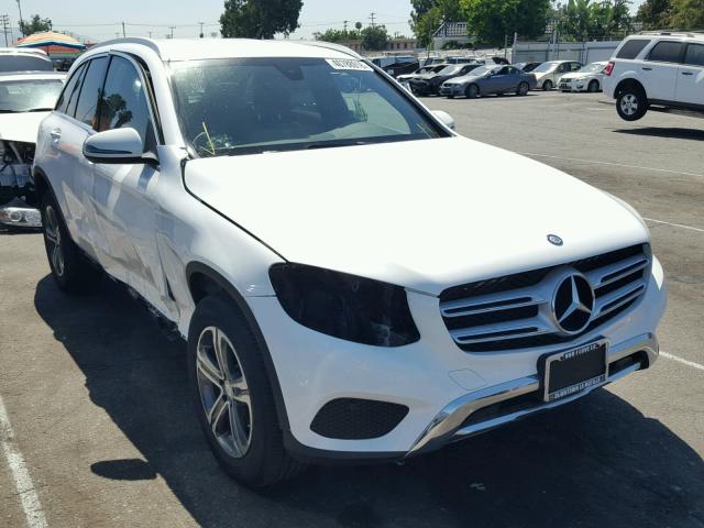 WDC0G4JB5HF164883 - 2017 MERCEDES-BENZ GLC 300 WHITE photo 1