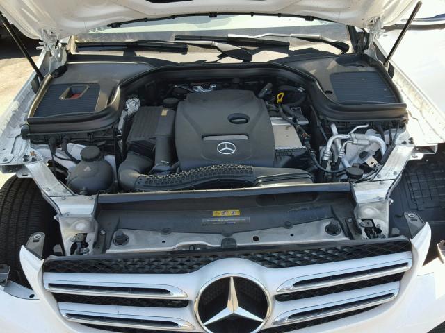 WDC0G4JB5HF164883 - 2017 MERCEDES-BENZ GLC 300 WHITE photo 7