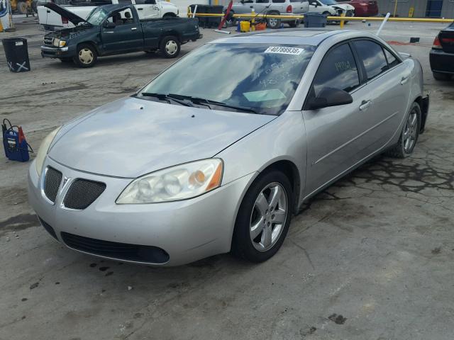 1G2ZH558X64114802 - 2006 PONTIAC G6 GT SILVER photo 2