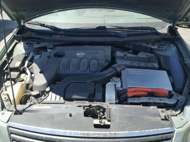 1N4CL21E08C273045 - 2008 NISSAN ALTIMA HYB GREEN photo 7