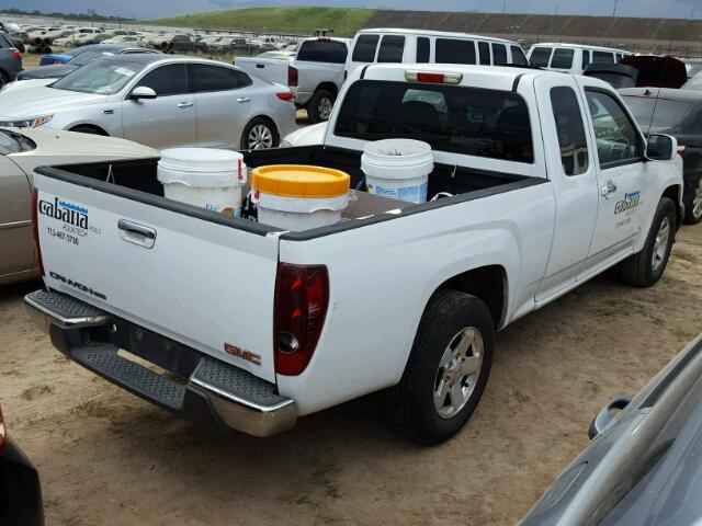 1GTCS199698121225 - 2009 GMC CANYON WHITE photo 4