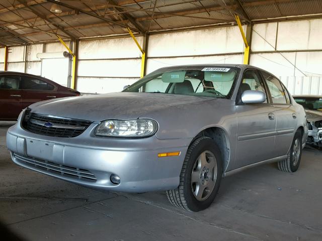 1G1NE52J52M531256 - 2002 CHEVROLET MALIBU LS ვერცხლისფერი ფოტო 2