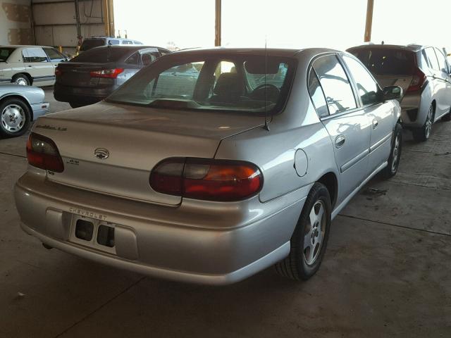 1G1NE52J52M531256 - 2002 CHEVROLET MALIBU LS ვერცხლისფერი ფოტო 4