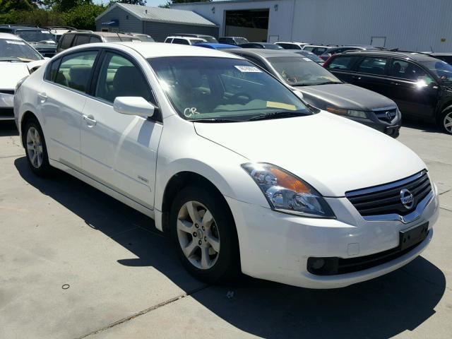 1N4CL21E69C128903 - 2009 NISSAN ALTIMA HYB WHITE photo 1