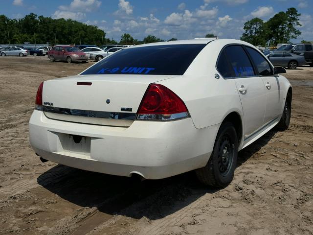 2G1WS57M891237629 - 2009 CHEVROLET IMPALA POL WHITE photo 4