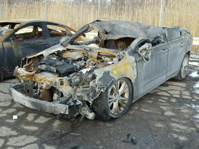 1G1115SL1EU164498 - 2014 CHEVROLET IMPALA LT BURN photo 2