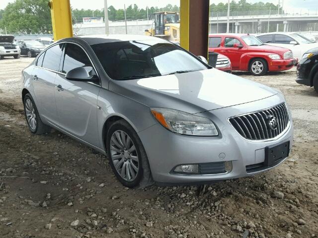 W04GN5EC6B1141288 - 2011 BUICK REGAL SILVER photo 1