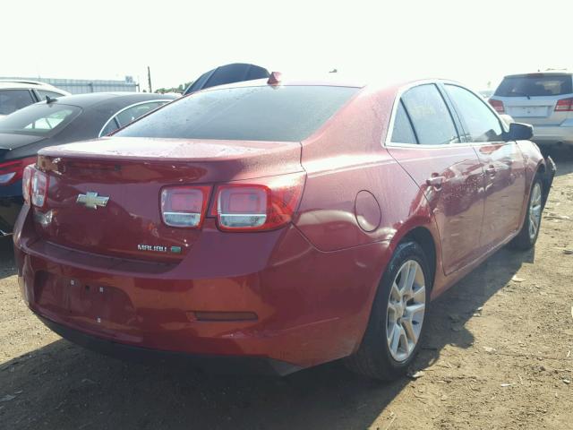 1G11D5RR8DF101709 - 2013 CHEVROLET MALIBU 1LT RED photo 4