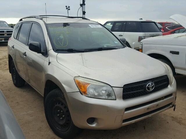 JTMBD33V476045665 - 2007 TOYOTA RAV4 TAN photo 1