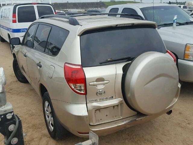 JTMBD33V476045665 - 2007 TOYOTA RAV4 TAN photo 3