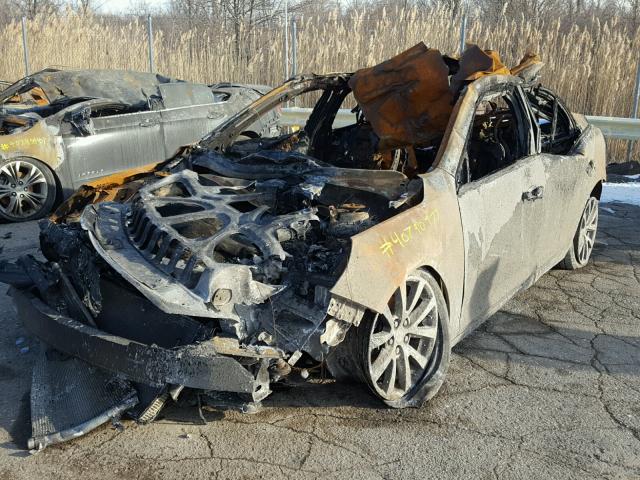 1G11H5SAXDU129807 - 2013 CHEVROLET MALIBU LTZ დამწვარი ფოტო 2