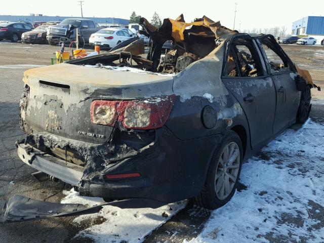 1G11H5SAXDU129807 - 2013 CHEVROLET MALIBU LTZ დამწვარი ფოტო 4