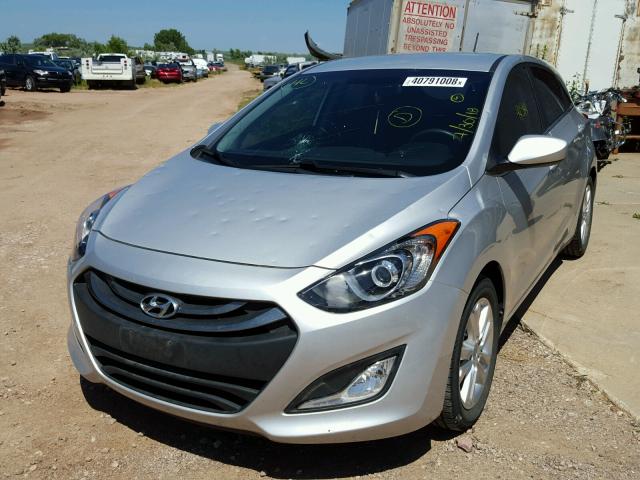 KMHD35LH4EU226111 - 2014 HYUNDAI ELANTRA GT SILVER photo 2