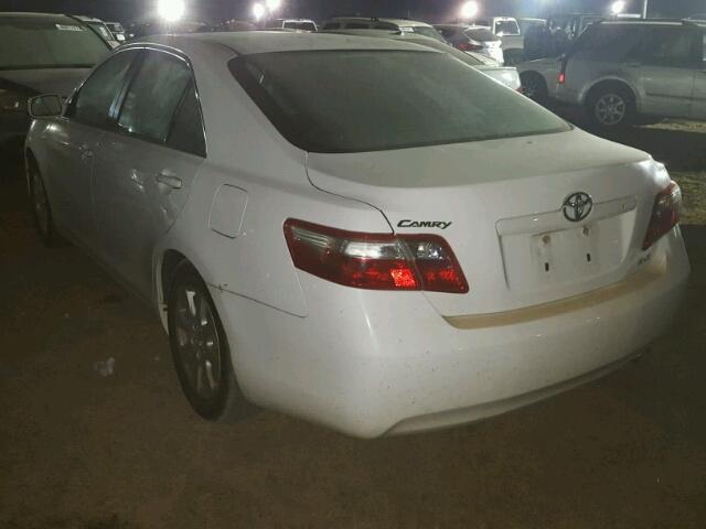 4T1BE46K09U840727 - 2009 TOYOTA CAMRY WHITE photo 3