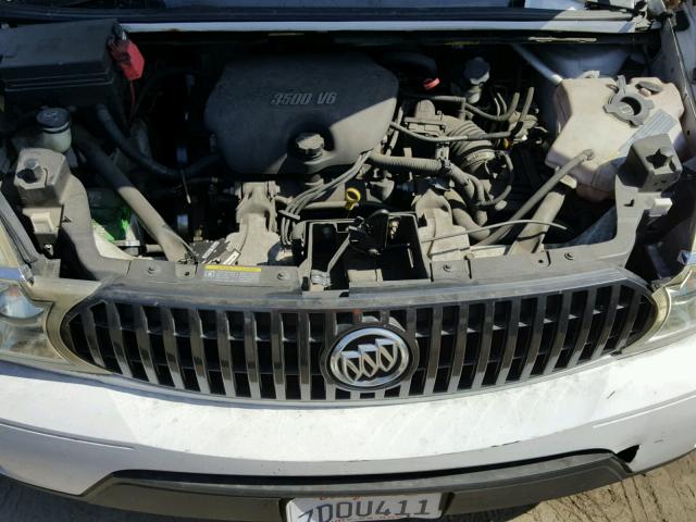 3G5DA03L07S540981 - 2007 BUICK RENDEZVOUS WHITE photo 7