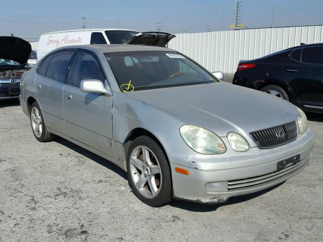 JT8BL69S310004552 - 2001 LEXUS GS 430 SILVER photo 1