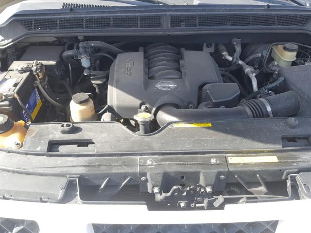 5N1AA08B44N701104 - 2004 NISSAN ARMADA SE WHITE photo 7