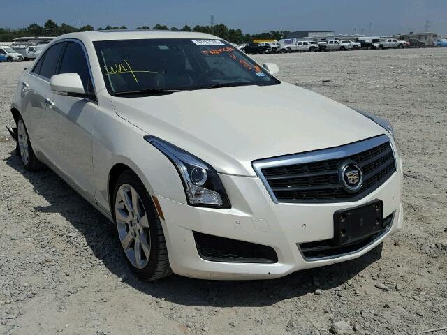 1G6AB5RAXD0126026 - 2013 CADILLAC ATS LUXURY CREAM photo 1