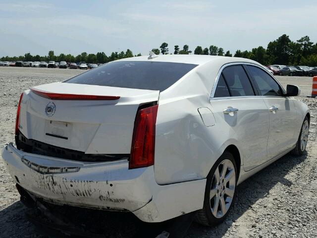 1G6AB5RAXD0126026 - 2013 CADILLAC ATS LUXURY CREAM photo 4