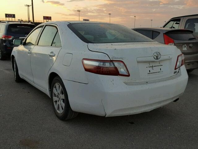 4T1BB46K69U099024 - 2009 TOYOTA CAMRY HYBR WHITE photo 3