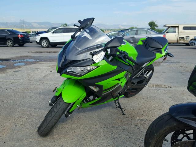 JKAEX8B18EA003620 - 2014 KAWASAKI EX300 B GREEN photo 2