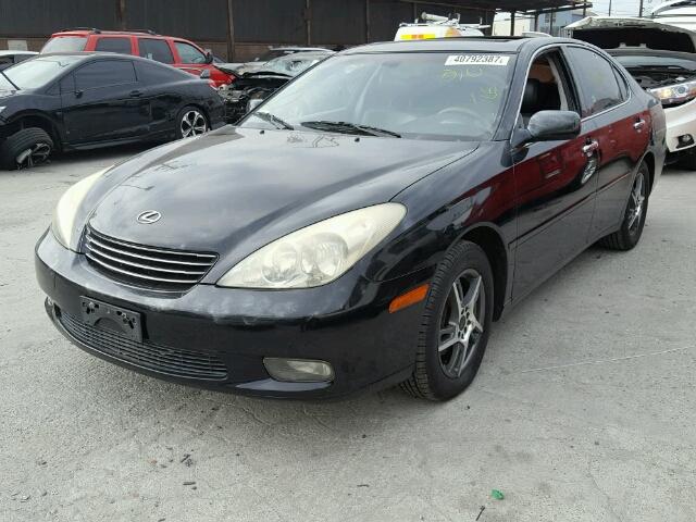 JTHBF30GX20009277 - 2002 LEXUS ES 300 BLACK photo 2