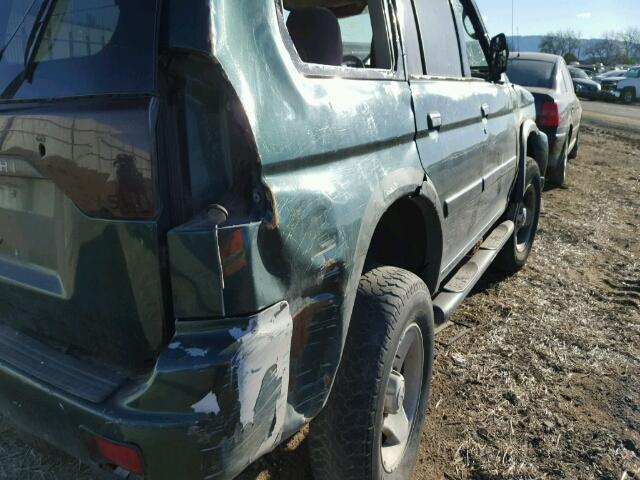 JA4LS31H8YP021477 - 2000 MITSUBISHI MONTERO SP GREEN photo 10