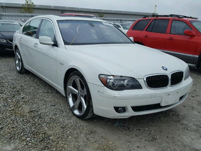 WBAHN83567DT73277 - 2007 BMW 750 WHITE photo 1