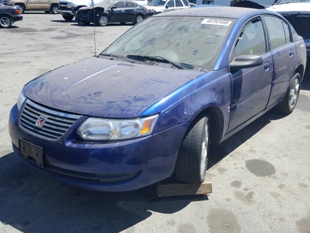 1G8AJ58F56Z184003 - 2006 SATURN ION LEVEL BLUE photo 2