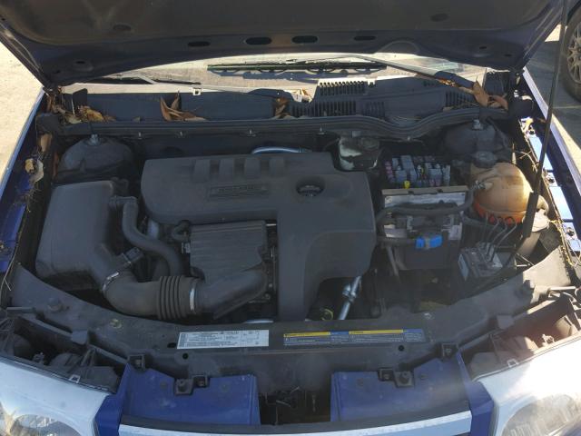 1G8AJ58F56Z184003 - 2006 SATURN ION LEVEL BLUE photo 7
