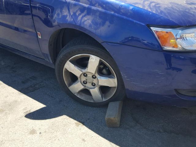 1G8AJ58F56Z184003 - 2006 SATURN ION LEVEL BLUE photo 9