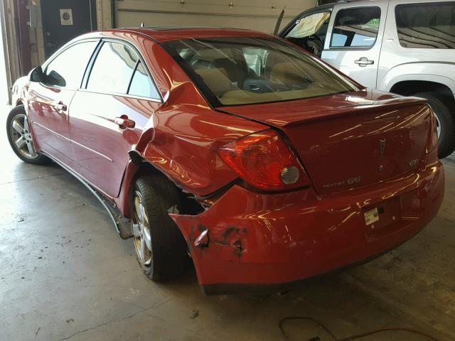 1G2ZH578264181830 - 2006 PONTIAC G6 GT RED photo 3