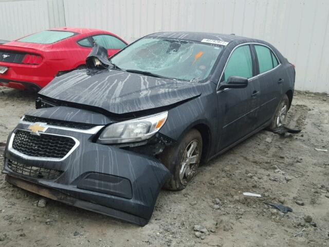 1G11B5SA8GU113028 - 2016 CHEVROLET MALIBU LIM GRAY photo 2