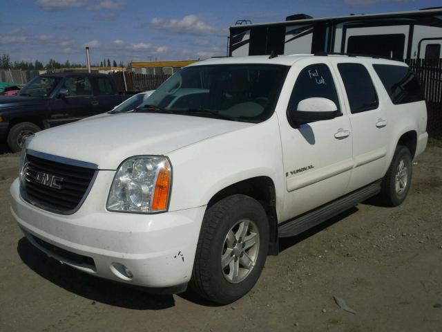 1GKFK16378J137295 - 2008 GMC YUKON XL K WHITE photo 2