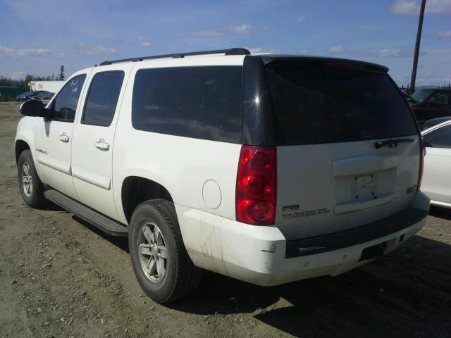 1GKFK16378J137295 - 2008 GMC YUKON XL K WHITE photo 3