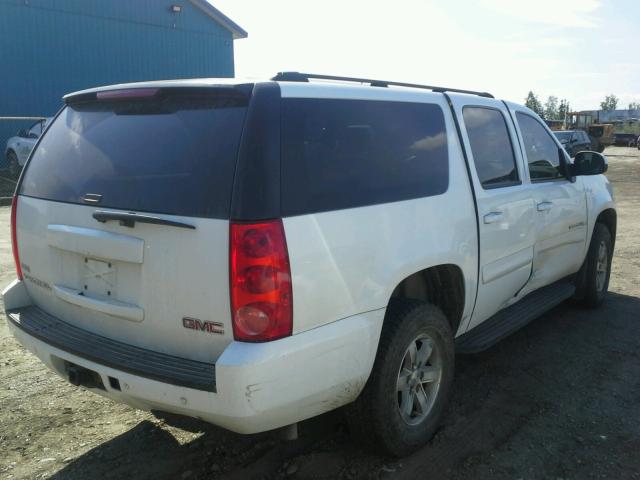 1GKFK16378J137295 - 2008 GMC YUKON XL K WHITE photo 4